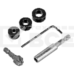 Набор сверл Matrix комб.,мет.1-6мм,бет.3-8мм,дер.3-8мм, перки,бит.30шт,адап.,голов.8шт,71пр., PRO, фото2