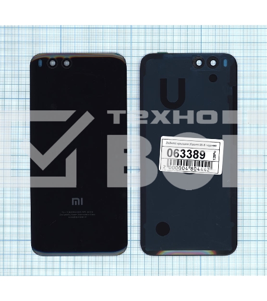 Задняя крышка для Xiaomi Mi 6 черный