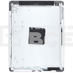 Задняя крышка для Apple iPad 3 A1430 A1403 серебристая