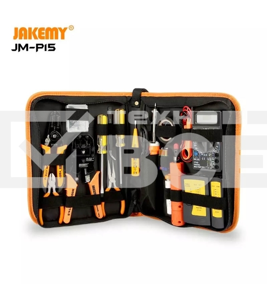 Набор инструментов Jakemy JM-P15 для ремонта сети