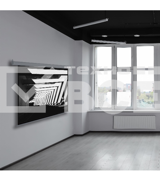 Экран Cactus 188x300см SIlverMotoExpert CS-PSSME-300X188-DG 16:10 настенно-потолочный рулонный тёмно-серый (моторизованный привод)