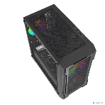 Компьютерный корпус Powercase Mistral Micro X3B ARGb, Tempered Glass, 3x 120мм ARGb PWM Fan, черный, mATX (CMMXB-A3), фото9
