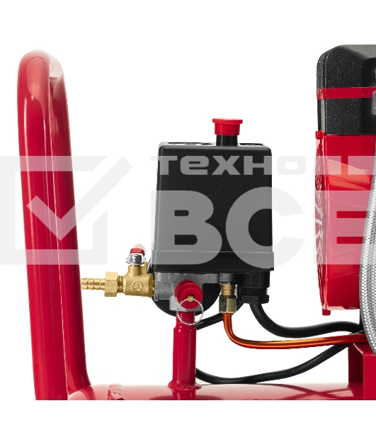 Компрессор безмасляный малошумный SPC 1500/24, 1500 Вт, ресивер 24 л, 260 л/мин MTX