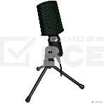Микрофон RITMIX RDM-126 PRO Black-Green {конденсаторный, всенаправленный, -30±3dB (0dB=1V/Pa на 1kHz), 50Hz-16kHz, ?2.2 k?, 3,5 мм, 1,8 м, пластик}, фото4