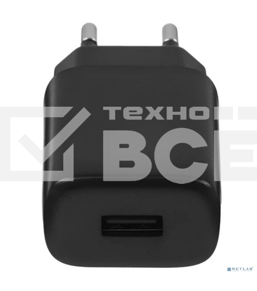 Сетевое зарядное устройство HOCO C134A/ Сетевое ЗУ/ 1 USB/ Выход: 10.5W/ черный