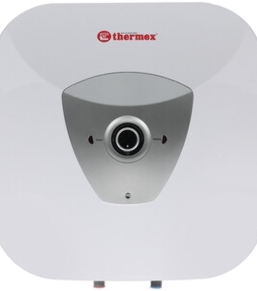 Водонагреватель электрический Thermex Pro H 30-O белый, накопительный, 30 л, 1,5 кВт, настенный, горизонтальный, бак с покрытием из биостеклофарфора, для установки над раковиной