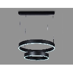 Светильник Ambrella light FA6612/2 BK черный 85W D400/600*730 (ПДУ РАДИО 2.4G), фото3