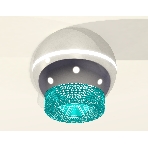 Светильник Ambrella Light XS1104020 PSL/BL серебро полированное/голубой MR16 GU5.3 LED 3W 4200K (C1104, N7194), фото3