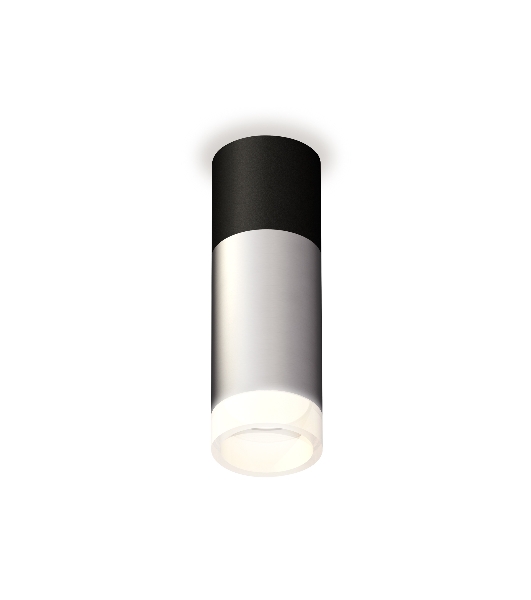 Светильник Ambrella Light XS6324062 SSL/SBK/FR серебро песок/черный песок/белый матовый MR16 GU5.3