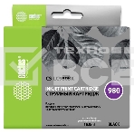 Картридж струйный Cactus CS-LC980BK черный (16 мл) для Brother DCP-145C/165C MFC-250C/290C, фото 1
