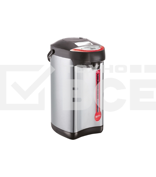Термопот Centek CT-0082 черный, 5л, 750Вт, 3 способа подачи воды, корпус из нержавеющей стали