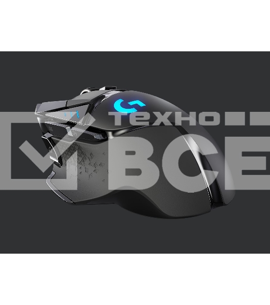 Мышь беспроводная/проводная Logitech G502 LIGHTSPEED черный, 25600 dpi, радиоканал, USB, кнопки - 11