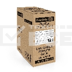 Кабель ExeGate UTP 4 пары кат.5e CCA, 24AWG, бухта 100м, серый, PVC, фото 1