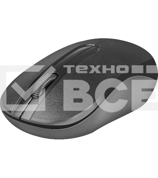 Мышь беспроводная Defender Hit MM-495 черный, 1600 dpi, радиоканал, USB, кнопки - 3