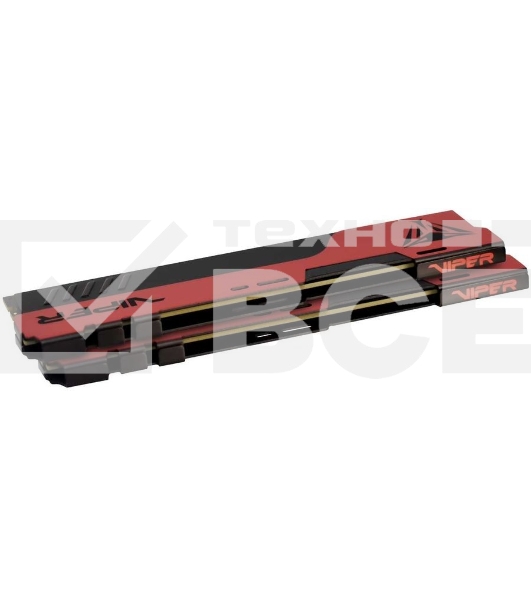 Оперативная память Patriot Viper Elite II, DDR4, 16GB (2x8 GB), 3200 MHz, CL18, радиатор, красный, чёрный