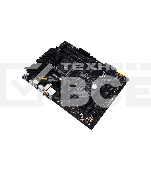 Материнская плата ASUS TUF GAMING B550-PLUS WIFI II, AM4, AMD B550, 4xDDR4, 6xSATA, 2xM.2, 1xPCI-E 3.0 x16, 1xPCI-E 4.0 x16, 3xPCI-E x1, 1xDP, 1xHDMI, 1x 2.5Gb LAN, 2xUSB-A 3.2 Gen 1, 1xUSB-A 3.2 Gen 2, 1xUSB-C 3.2 Gen 2, 3x3.5 мм, 7.1, ATX