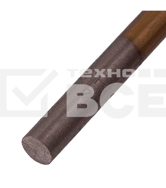 Сверло по металлу Matrix, 4,8 мм, HSS, нитридтитановое покрытие, цилиндрический хвостовик