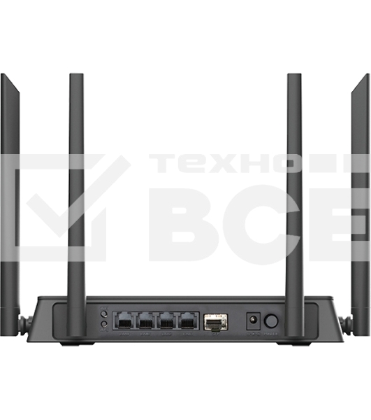 Маршрутизатор DIR-841/GF,DIR-841/GFRU AC1200 Wi-Fi Router, 1000Base-X SFP WAN, 4x100Base-TX LAN, 4x5dBi external antennas
