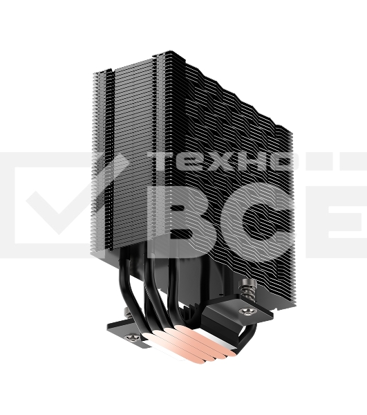 Кулер для процессора PCCooler RZ400 V2 BK черный 120мм алюминий+медь 2000rpm 32db 4-pin 230W 155мм