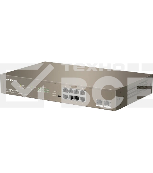 Коммутатор 8PORT 1000M POE G1110P-8-150W IP-COM