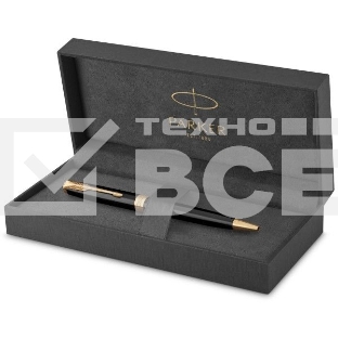 Ручка шариковая Parker Sonnet Core K530 (CW1931497) LaqBlack GT M черн. черн. подар.кор.