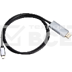 Кабель-адаптер VCOM USB Type-Cm --> DP1.4v (m) 8K@60Hz, 1.8m , Alum Shell, фото7