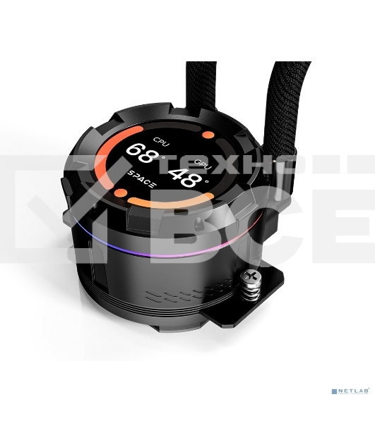 Кулер ID-Cooling SL240 XE черный 120мм алюминий+медь 1800rpm 30db 4-pin 300W