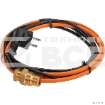 Кабель греющий саморегулирующийся 10 ККНС 2ЛПп-ЭЛ 65/85, в трубу, 2м/20Вт PROconnect, фото2