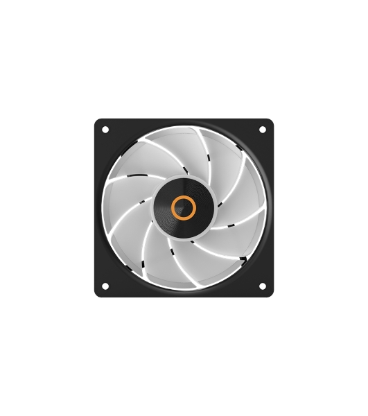 Вентилятор для корпуса Ocypus Gamma F12 Elite BK ARGb REVERSE BLADE, 120x120x25mm, 4-PIN PWM, 600-1800 RPM, 26 DBA MAX, HYDRO BEARING