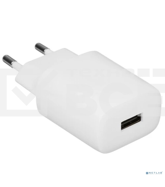 Сетевое зарядное устройство HOCO C134A/ Сетевое ЗУ/ 1 USB/ Выход: 10.5W/ White