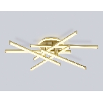 Потолочный светодиодный светильник Ambrella light FL6254 GD золото 97W 3000K-6400K 805*760*170 (ПДУ ИК), фото4