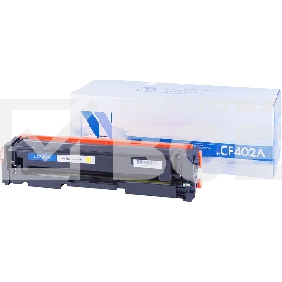 Картридж лазерный NV Print совместимый HP Laser Jet Pro M252, MFP M277 CF402A Yellow (1400k)