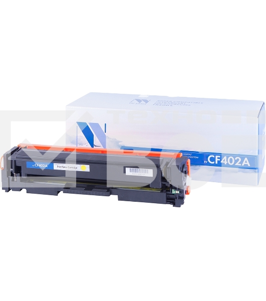Картридж лазерный NV Print совместимый HP Laser Jet Pro M252, MFP M277 CF402A Yellow (1400k)