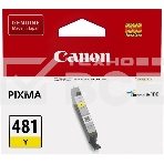 Картридж струйный Canon CLI-481 Y EMB желтый (257 стр.) для Canon TS6140/TS8140/TS9140/TR8540, фото5