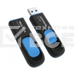 Флеш диск 128GB ADATA UV128, USB 3.0, черный/синий, фото11