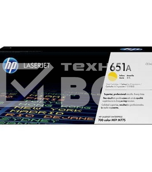 Картридж лазерный HP CE342A желтый LaserJet 700 Color MFP 775 (16000стр.)