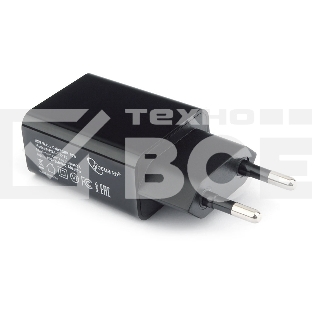 Адаптер питания Cablexpert MP3A-PC-25 100/220V - 5V USB 1 порт, 2A, черный