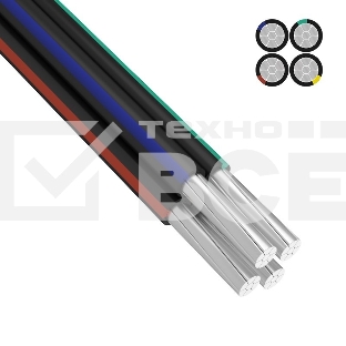 Провод самонесущий СИП-4 4x16,0 мм² 100 м ГОСТ