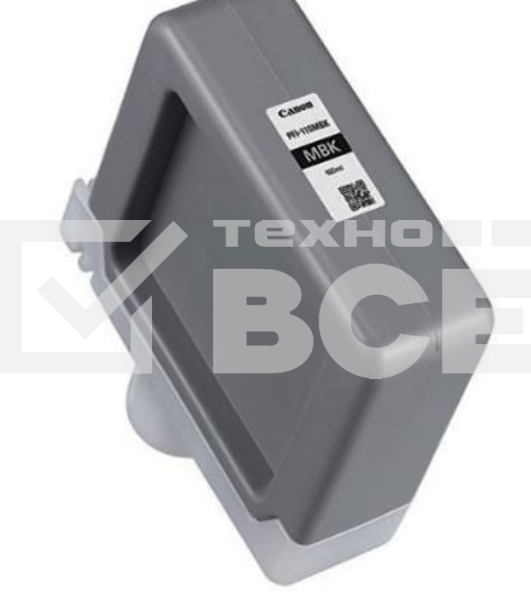 Картридж струйный Canon PFI-110 MBK 2363C001 черный матовый (160мл) для Canon TX-2000/TX-3000/TX-4000