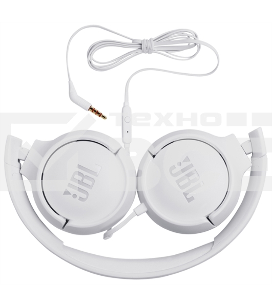 Наушники JBL накладные T500, 32 Ом, белый