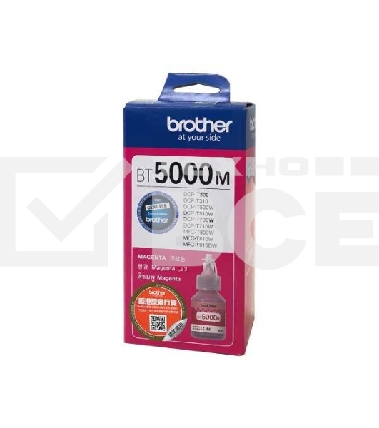 Чернила Brother BT5000M для DCPT300/500W/700W Magenta, 5000 страниц (А4)