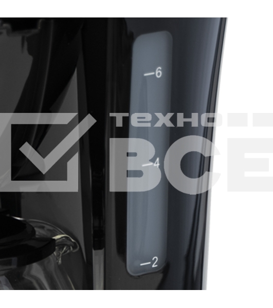Кофеварка капельная Galaxy Line GL 0700 черный, исп. кофе - молотый, 0,75 л, 700 Вт.