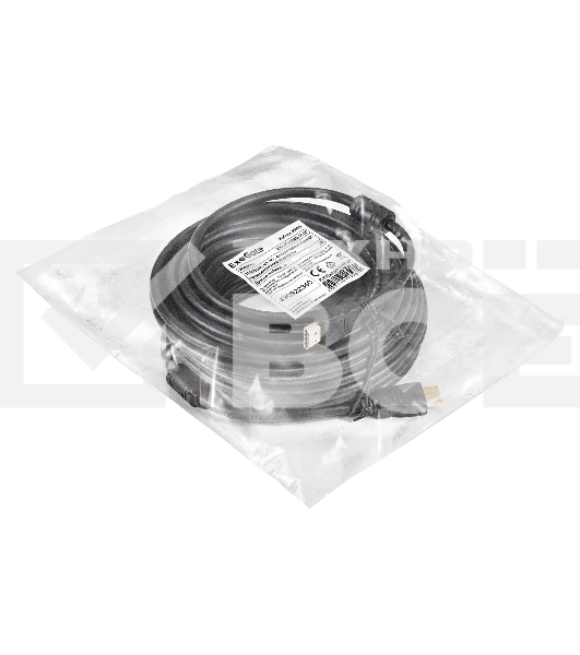 Кабель HDMI ExeGate EX-CC-HDMI-15.0F (19M/19M, 15м, v1.4b, ферритовые кольца, позолоченные контакты)