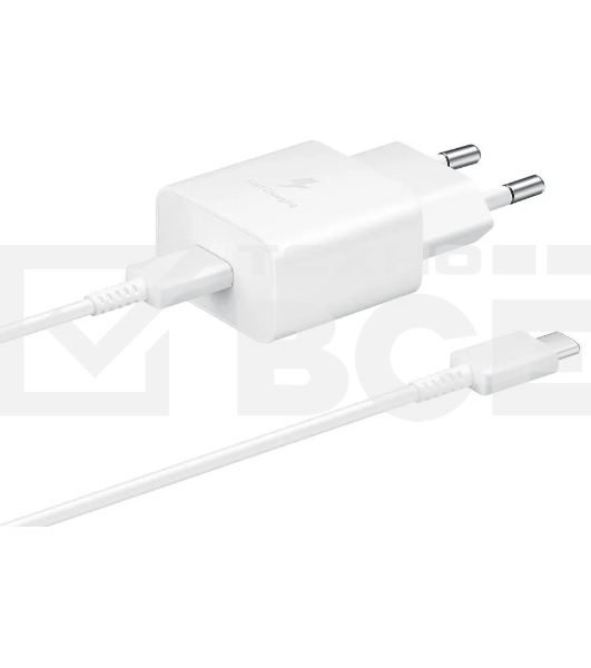 Зарядное устройство Samsung белый EP-T1510