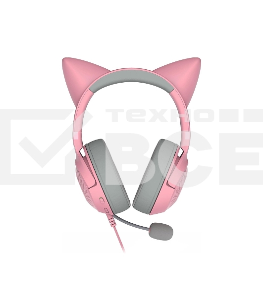 Гарнитура проводная Razer Razer Kraken Kitty V2 - Quartz Ed. Headset