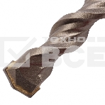 Бур по бетону, двойная спираль, Cobalt W-tip, 16x260 мм, SDS PLUS Denzel, фото5