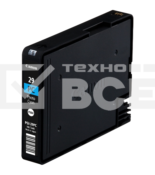 Картридж струйный Canon PGI-29PC (4876B001) фото голубой (36 мл) для Canon Pixma Pro 1
