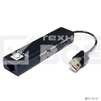 Кабель-адаптер 5bites UA2-45-06BKUSB2.0 / 3*USB2.0 / RJ45 100MB / BLACK, фото5