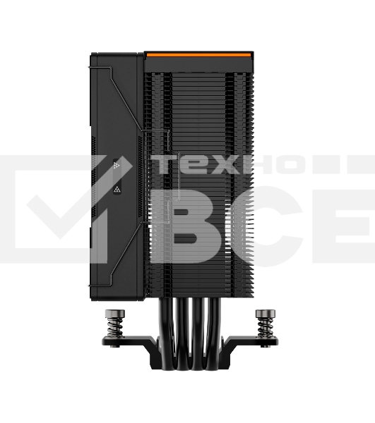 Кулер для процессора PCCooler RZ400 V2 BK черный 120мм алюминий+медь 2000rpm 32db 4-pin 230W 155мм