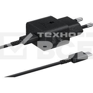 Сетевое зар./устр. Samsung EP-T2510 25W 3A (PD) USB Type-C черный